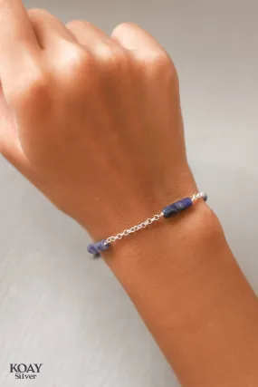 Blue Stone Bracelet