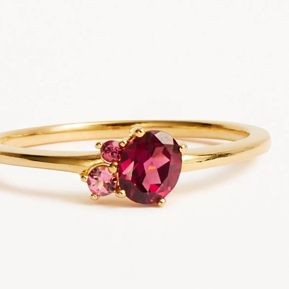 By Charlotte Kindred July Birthstone Ring, Gold or Silver