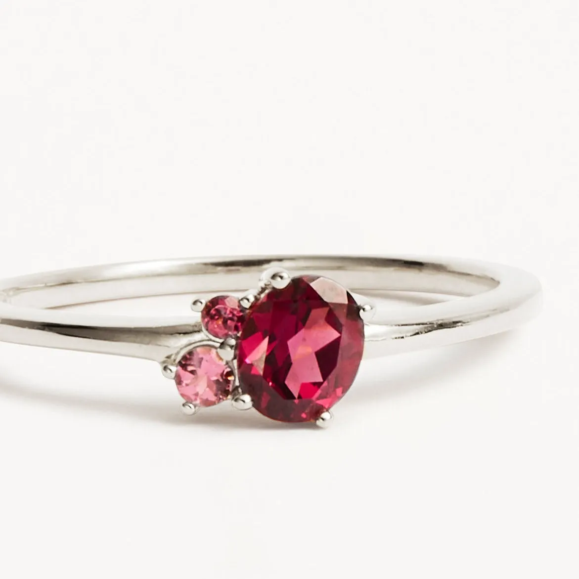 By Charlotte Kindred July Birthstone Ring, Gold or Silver