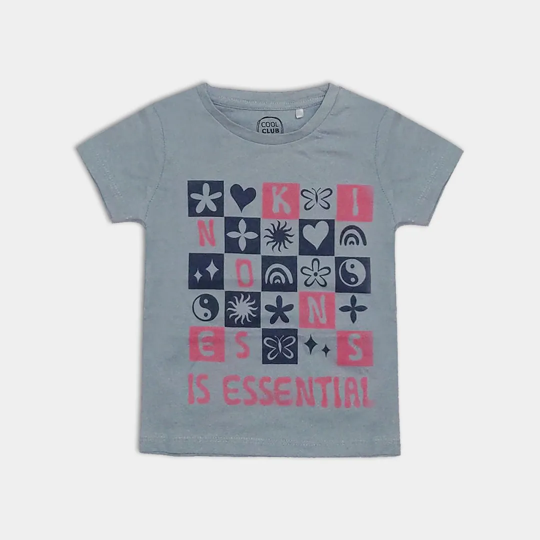 CC - Kids 'Aqua' Printed Cotton T-Shirt CC158