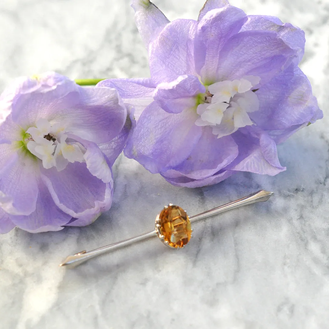 Citrine Stock Pin