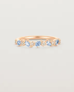 Elora Ring | Ceylon Sapphires & Diamonds