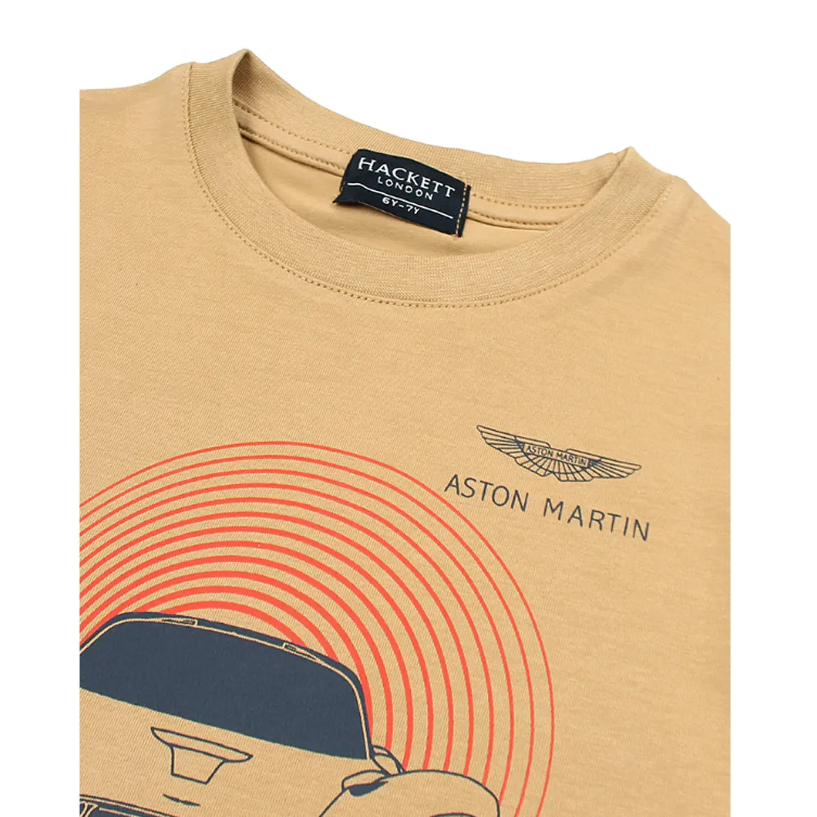 HC - Kids 'Beige' Aston Printed T-Shirt HC858