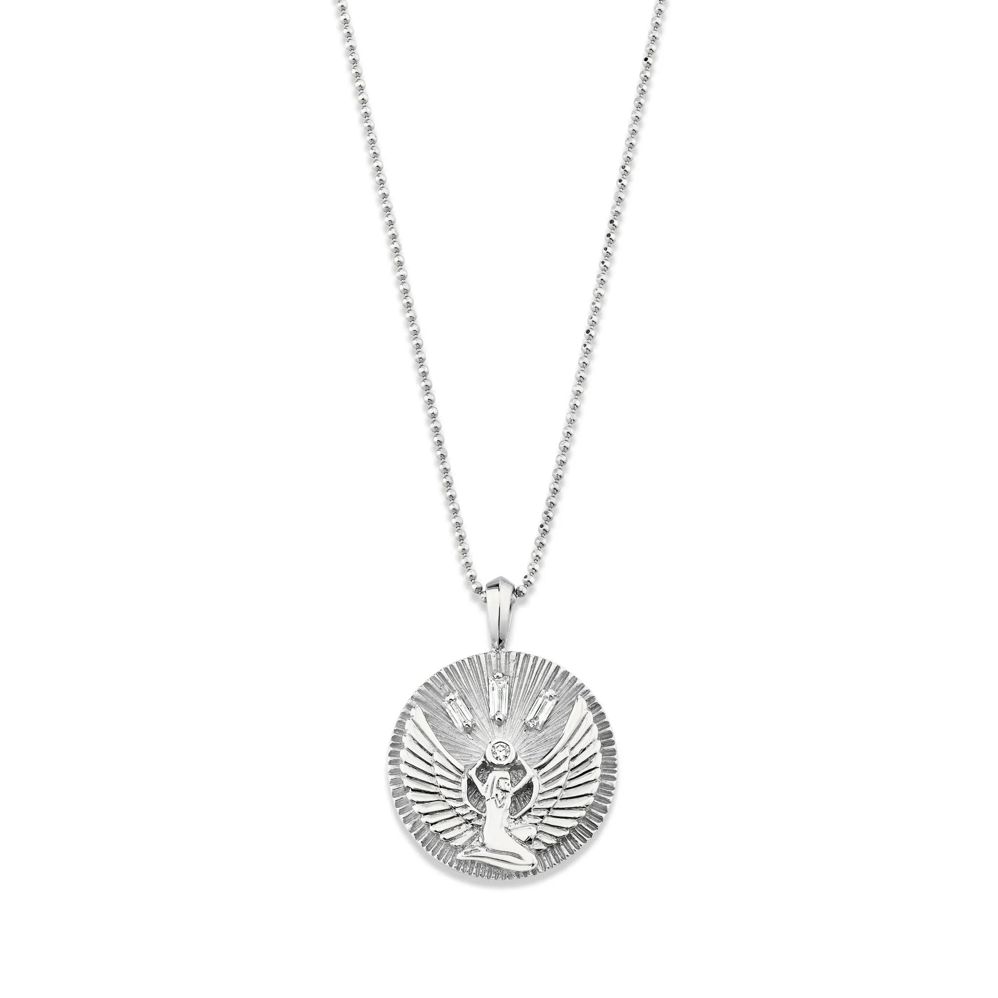 Isis Coin Pendant Necklace