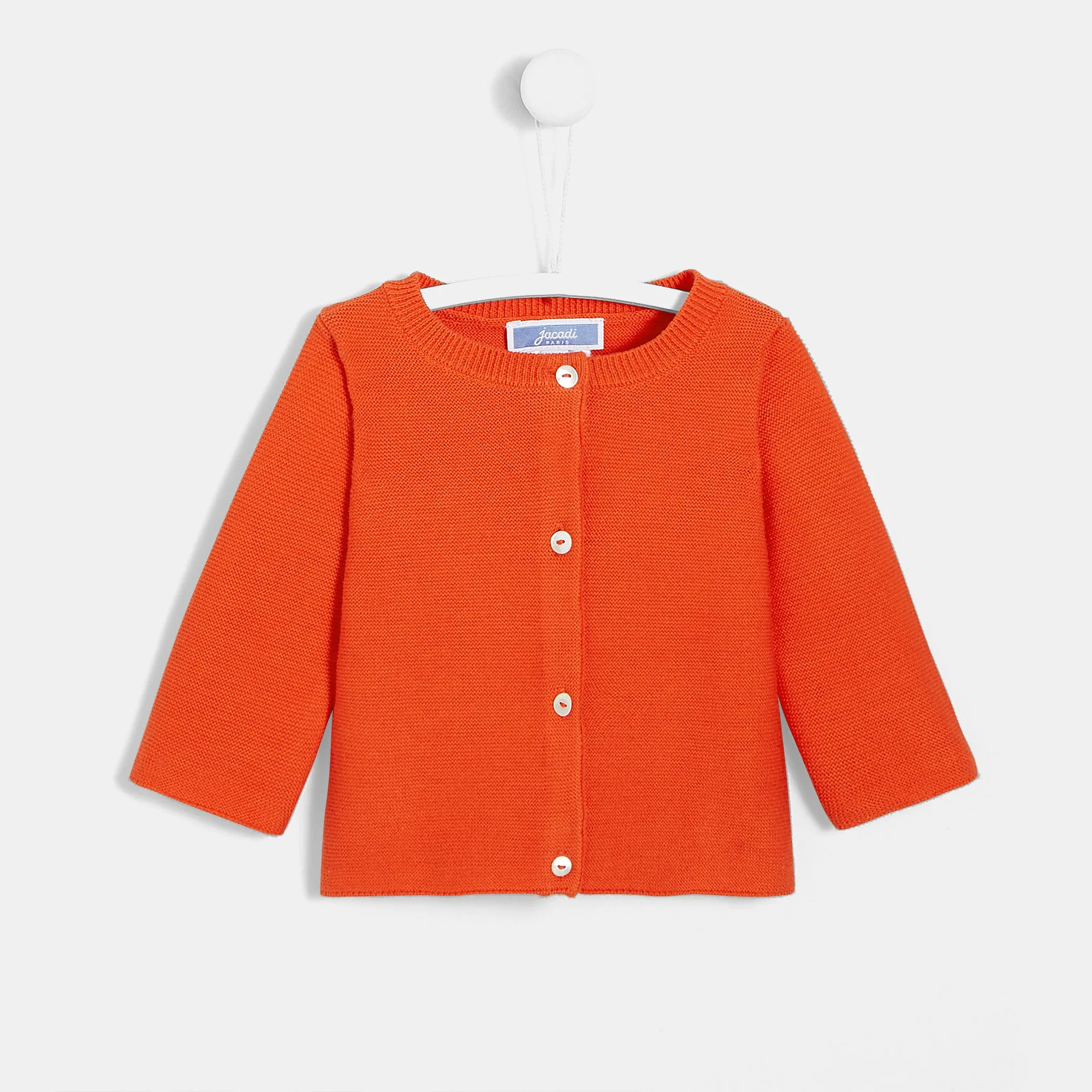 Jacadi Newborn Girl Lecture Cardigan