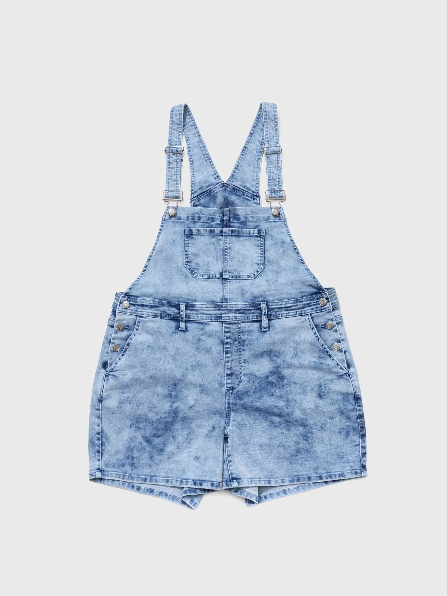 Kate Tie Dye Short Overalls