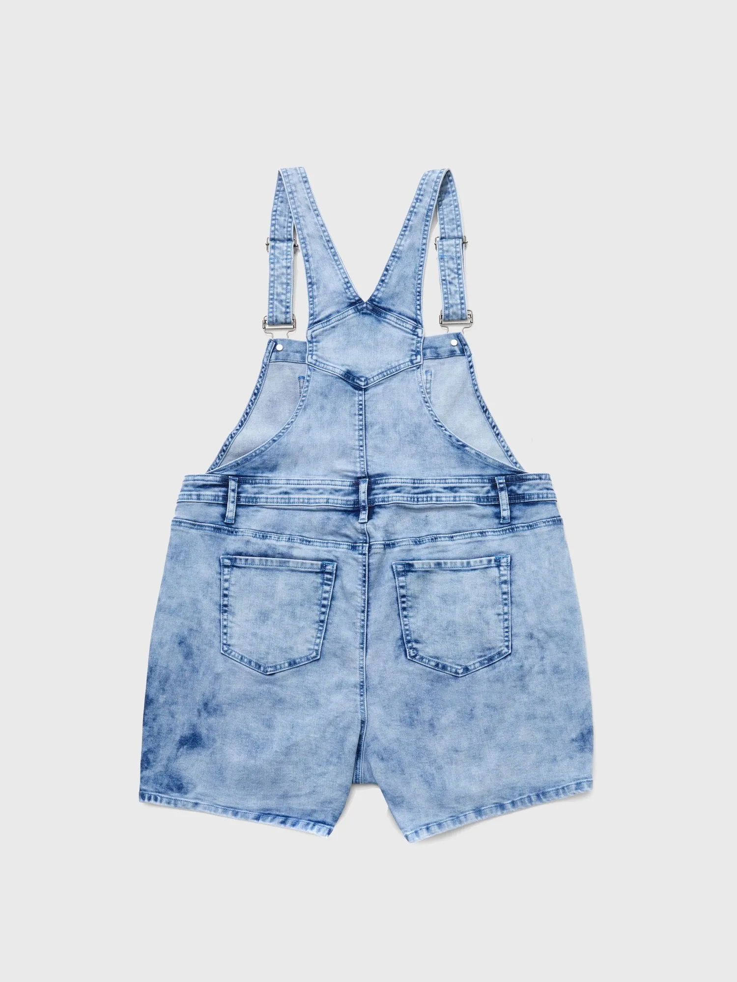 Kate Tie Dye Short Overalls