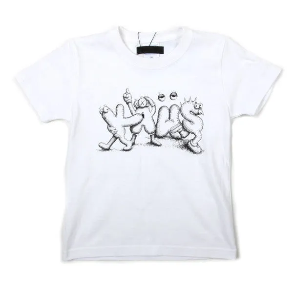 Kaws New Text 2 Tee Shirt (KIDS)