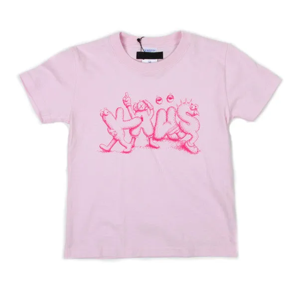 Kaws New Text 2 Tee Shirt (KIDS)