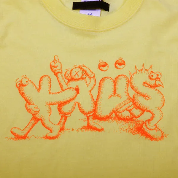 Kaws New Text 2 Tee Shirt (KIDS)