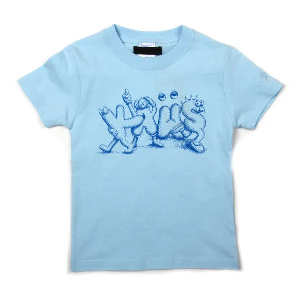 Kaws New Text 2 Tee Shirt (KIDS)