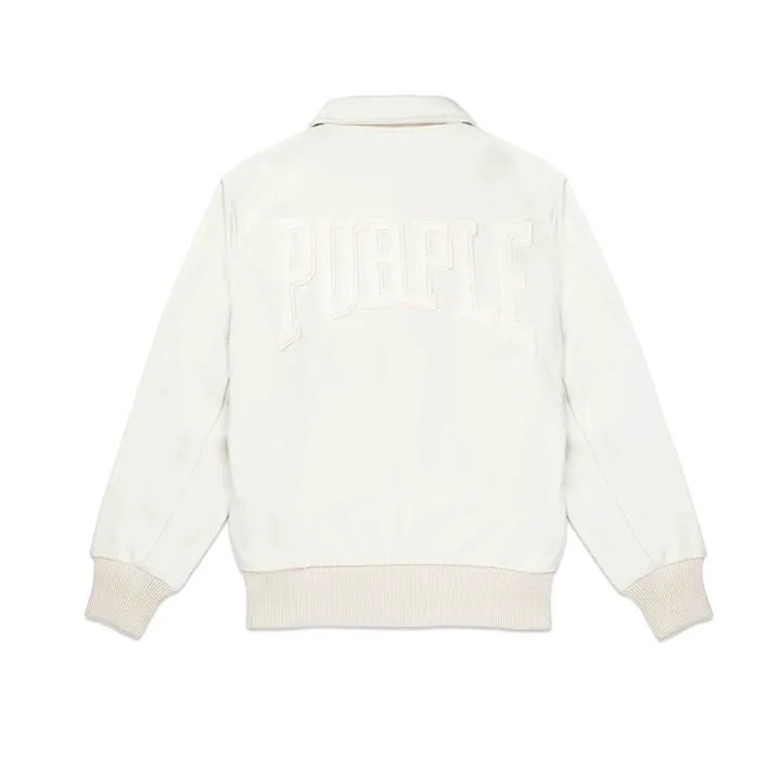 Letterman Jacket (Antique White) - PP645FAWT224