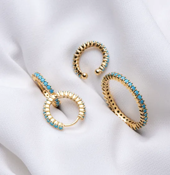 Maldives Blue Hoops