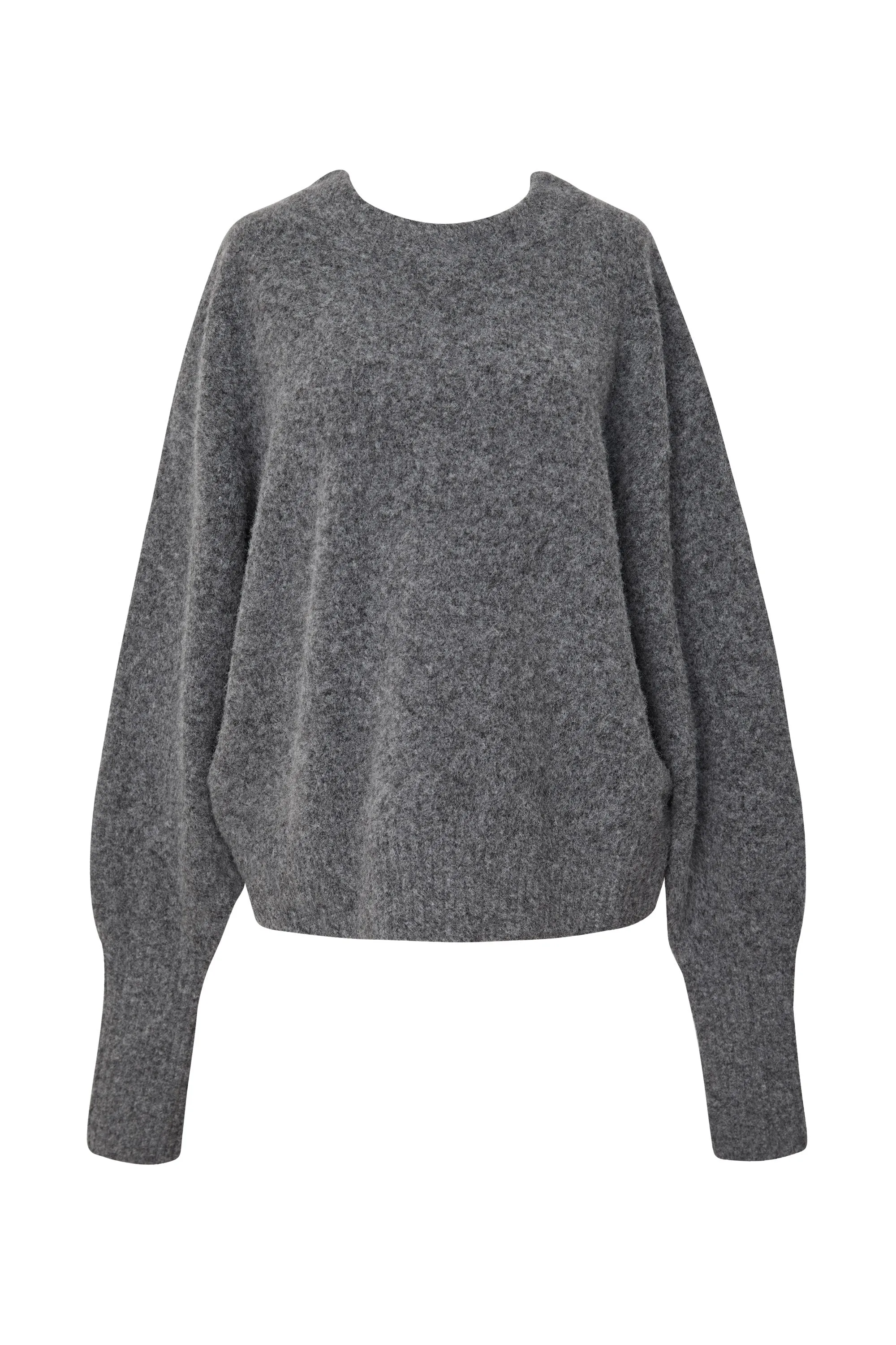 Maya Dark Heather Grey Sweater