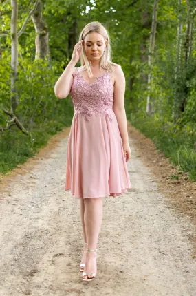 Precious Dress - Old Pink