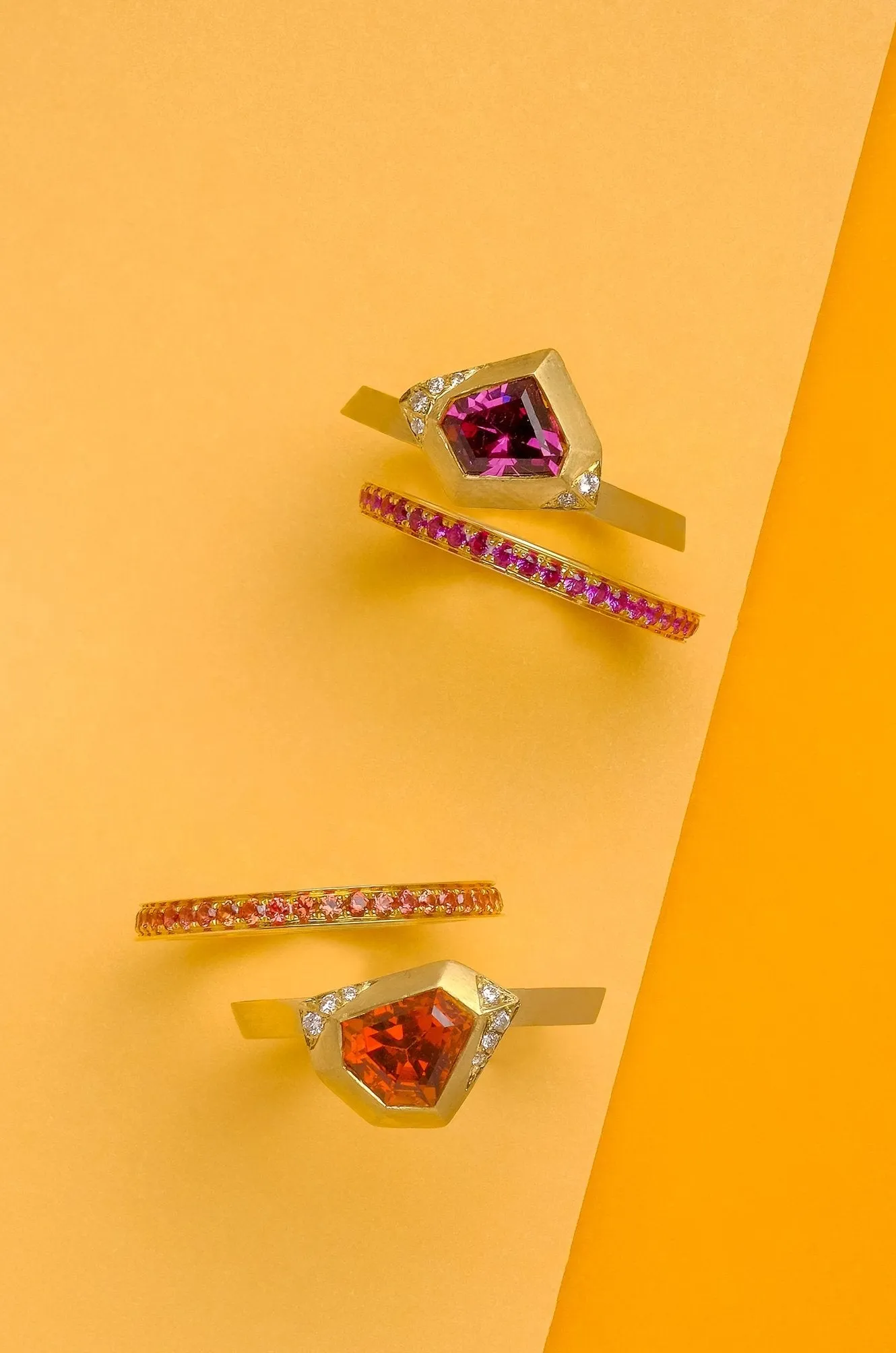 Rachel Yeung - Pink Garnet Ring