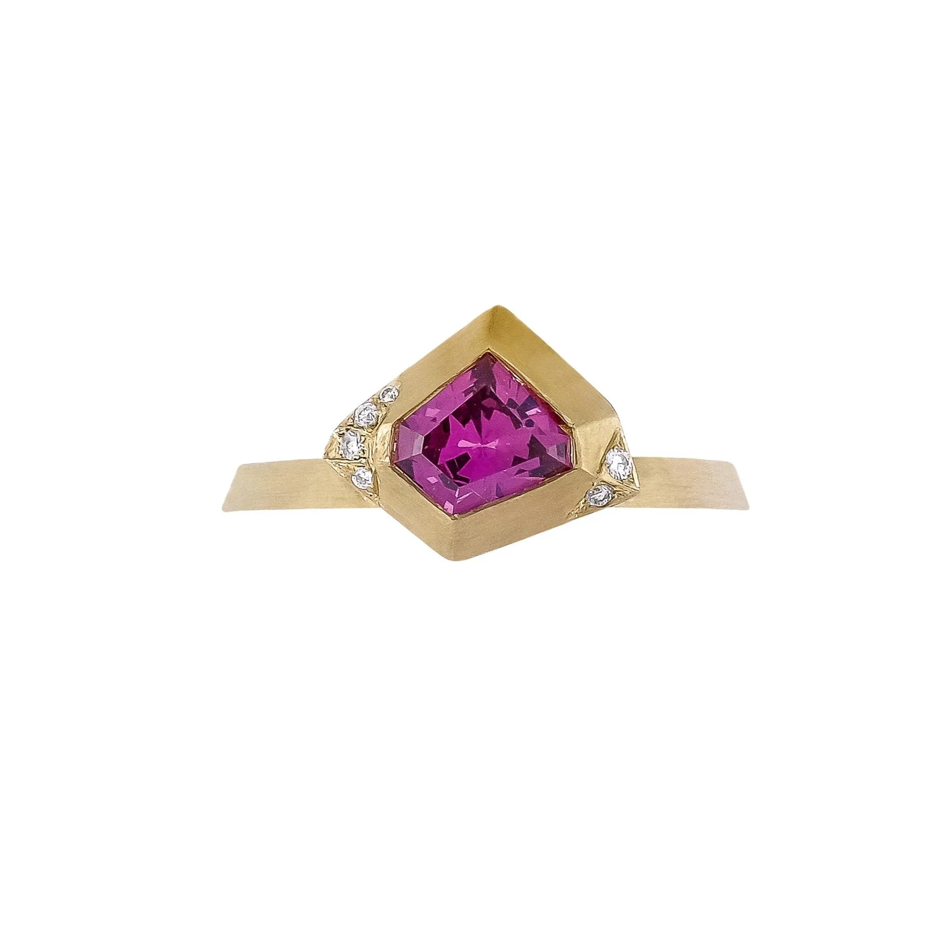 Rachel Yeung - Pink Garnet Ring