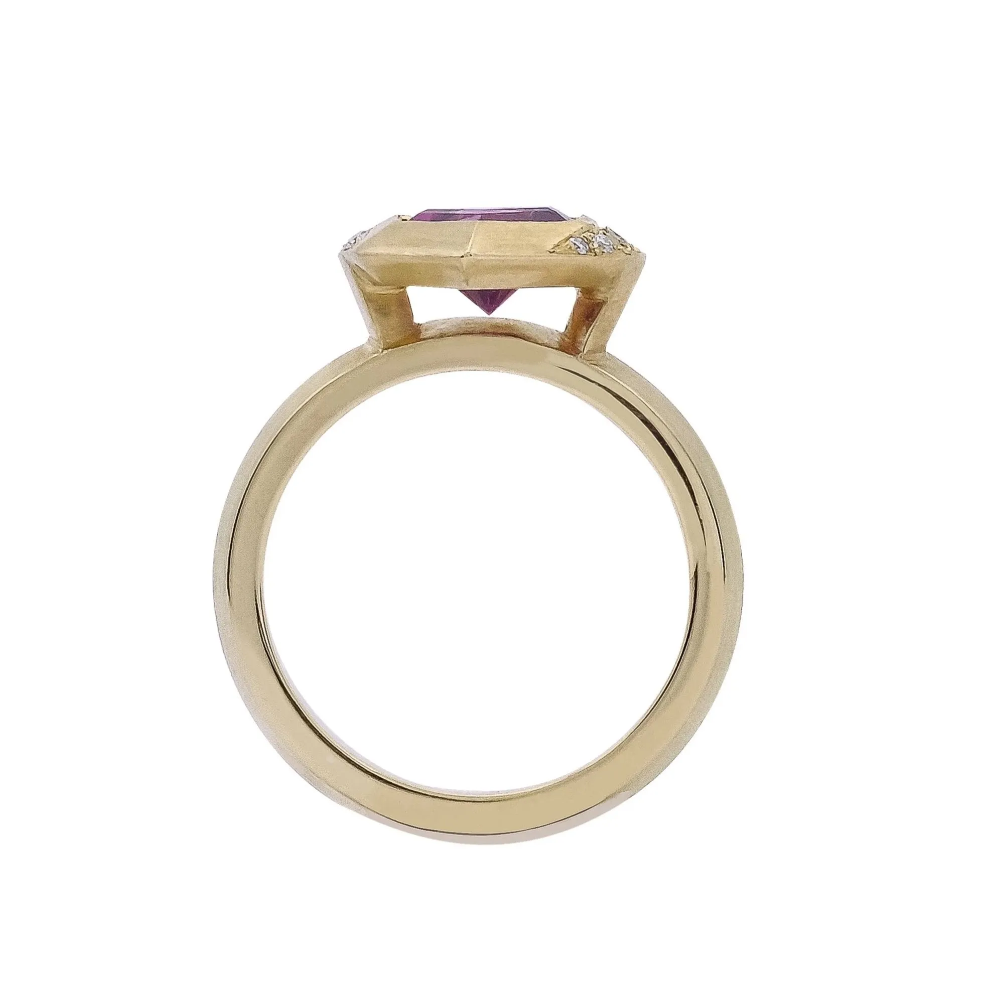 Rachel Yeung - Pink Garnet Ring