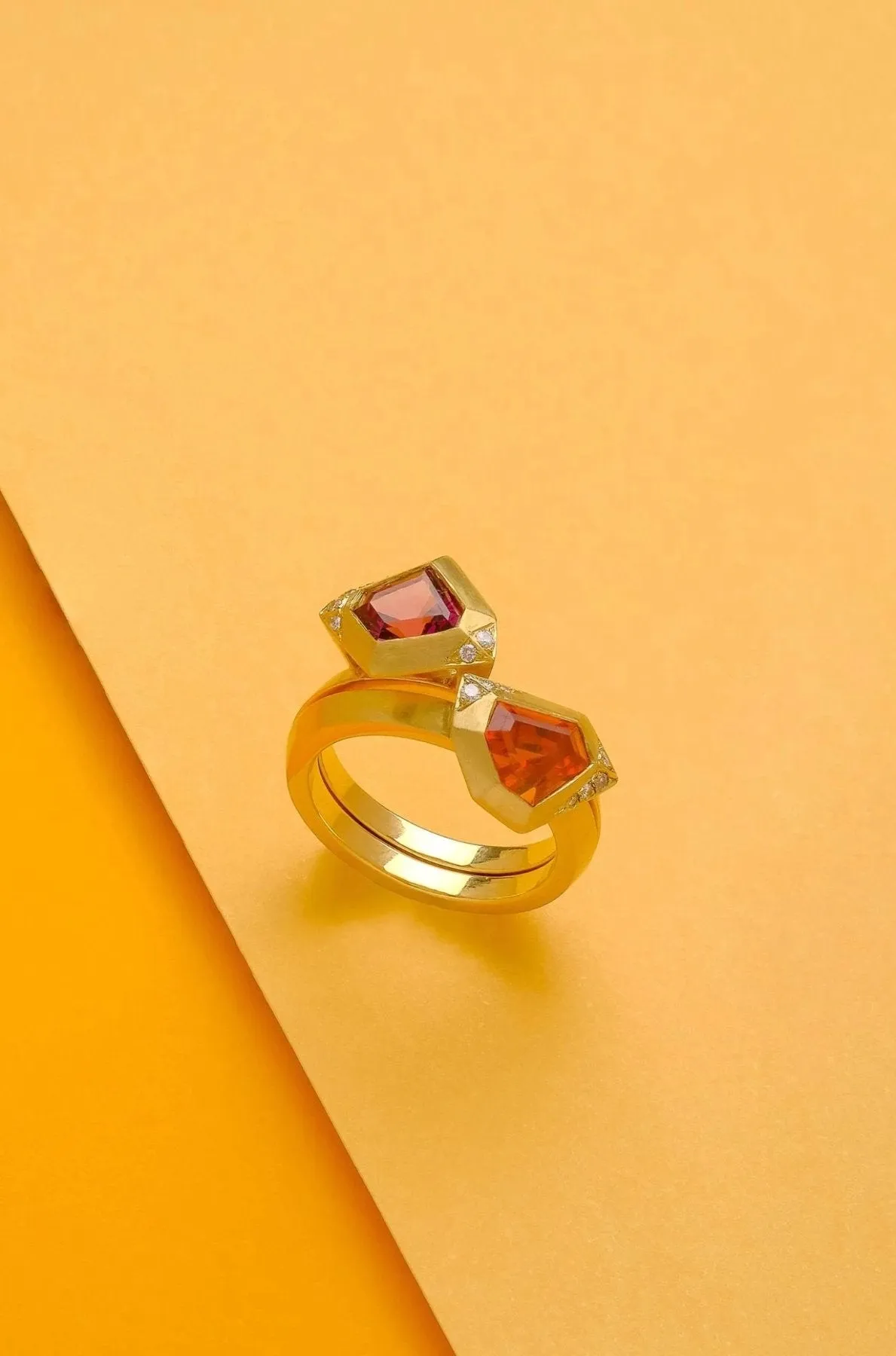 Rachel Yeung - Pink Garnet Ring