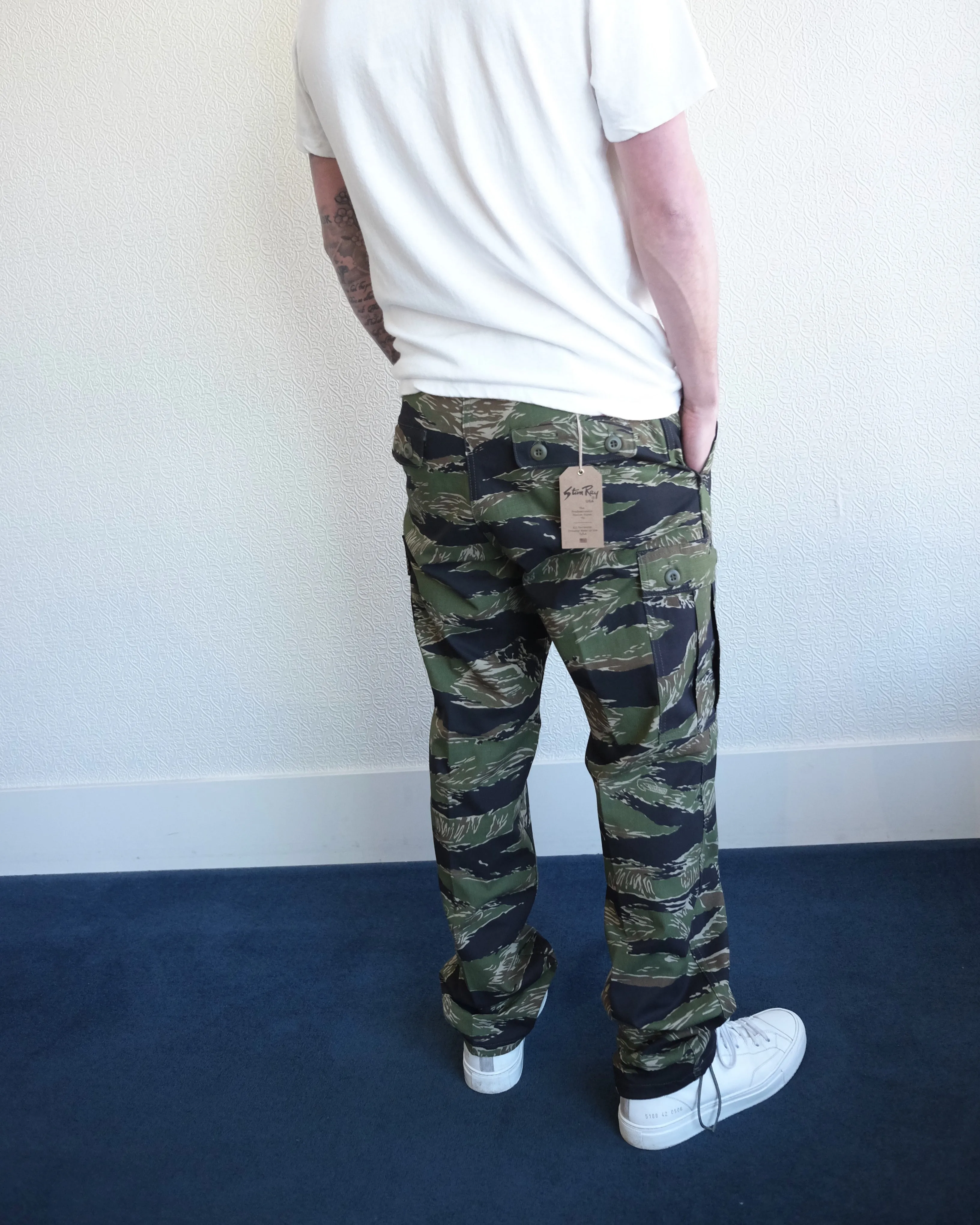 Red Label Six Pocket Tiger Camo Pant