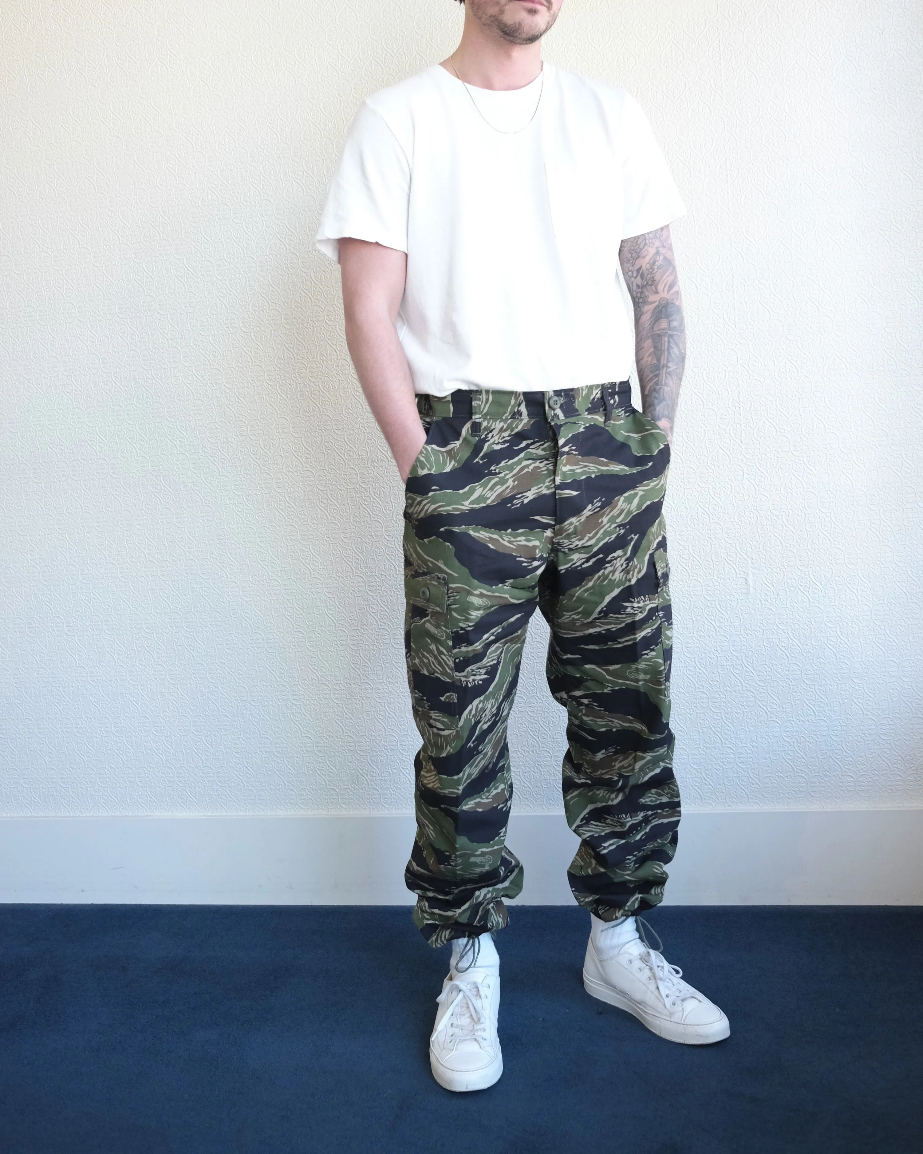 Red Label Six Pocket Tiger Camo Pant