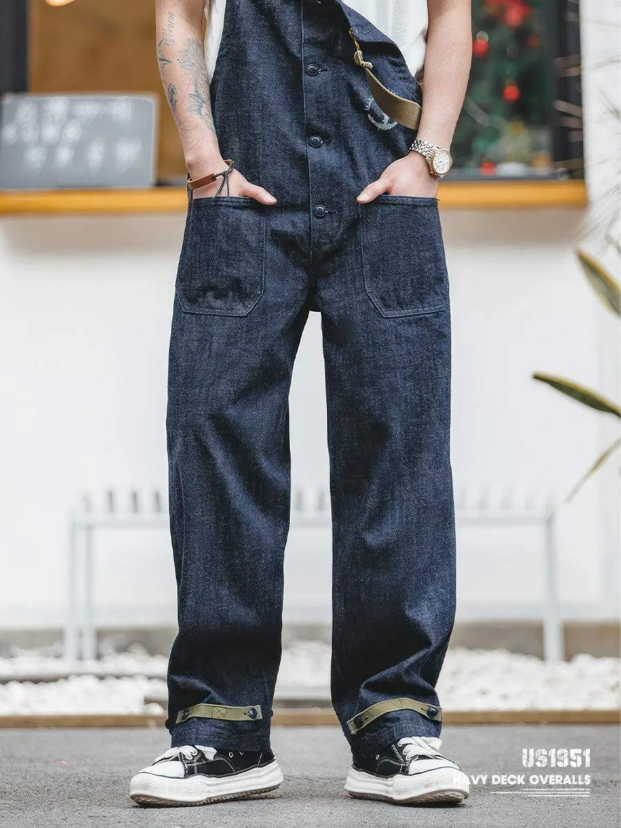 Retro US Navy Deck Overalls