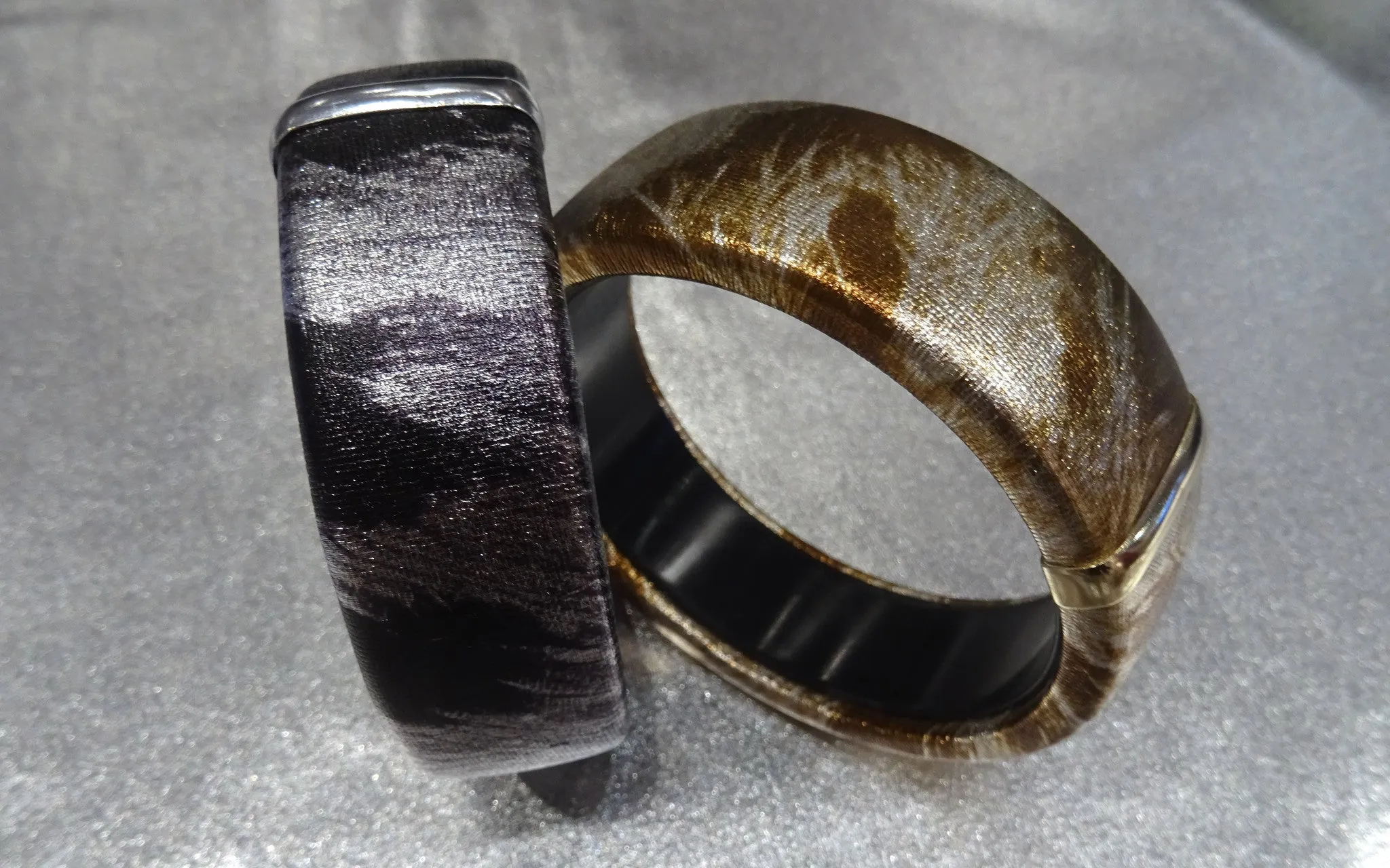 Satin Covered Bangle