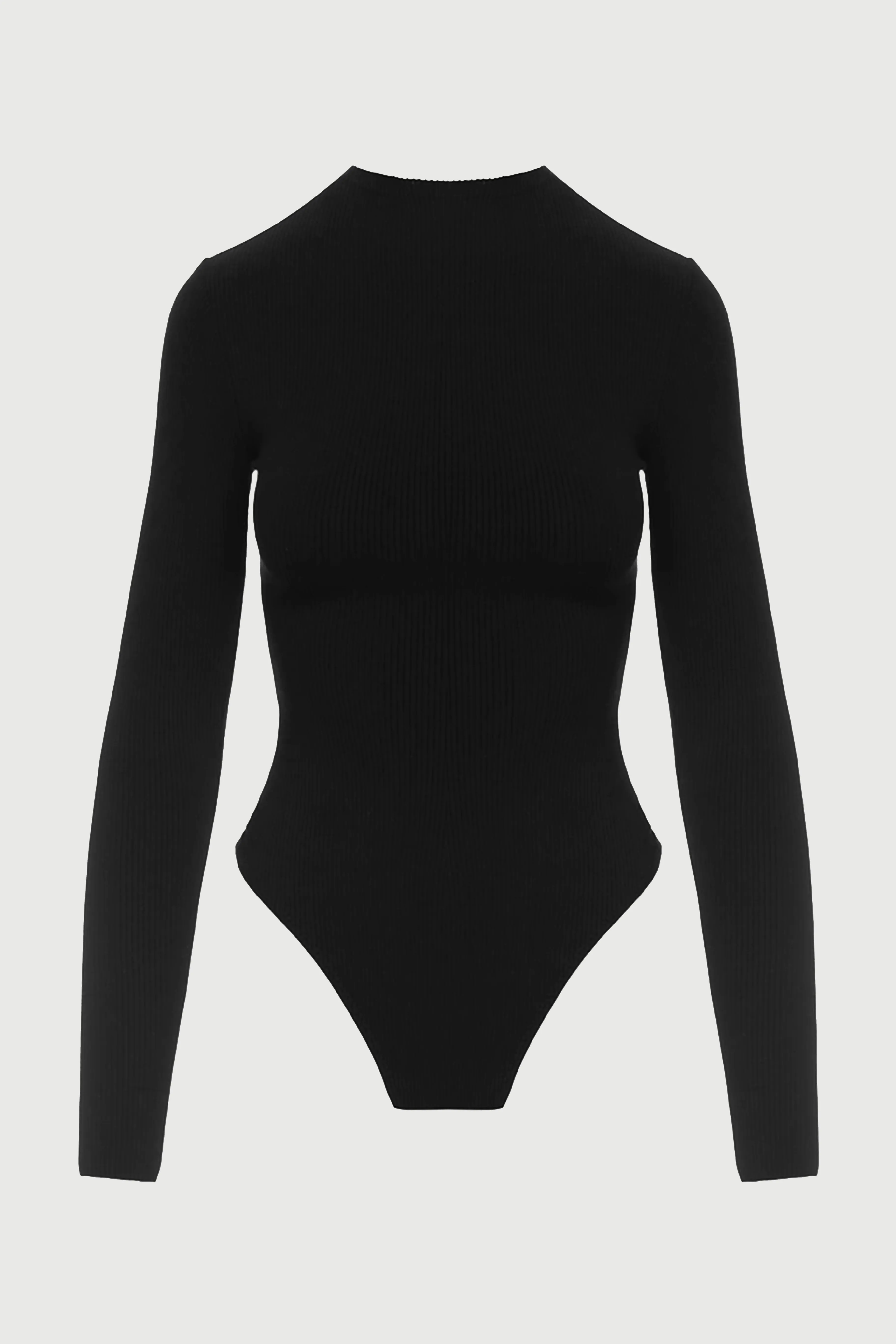 Snatched Raw Edge Bodysuit