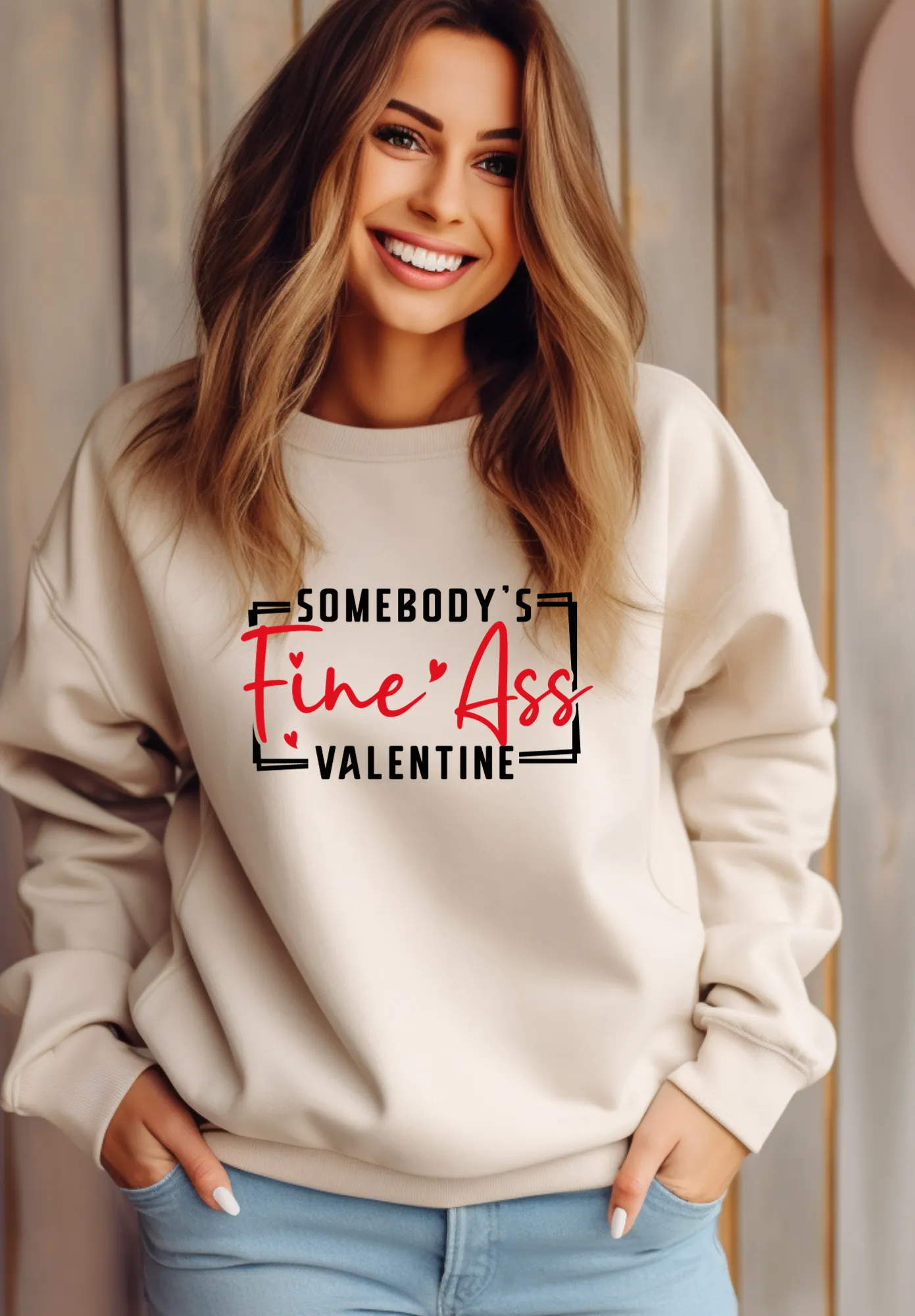 Somebody's FINE ASS Valentine Crewneck