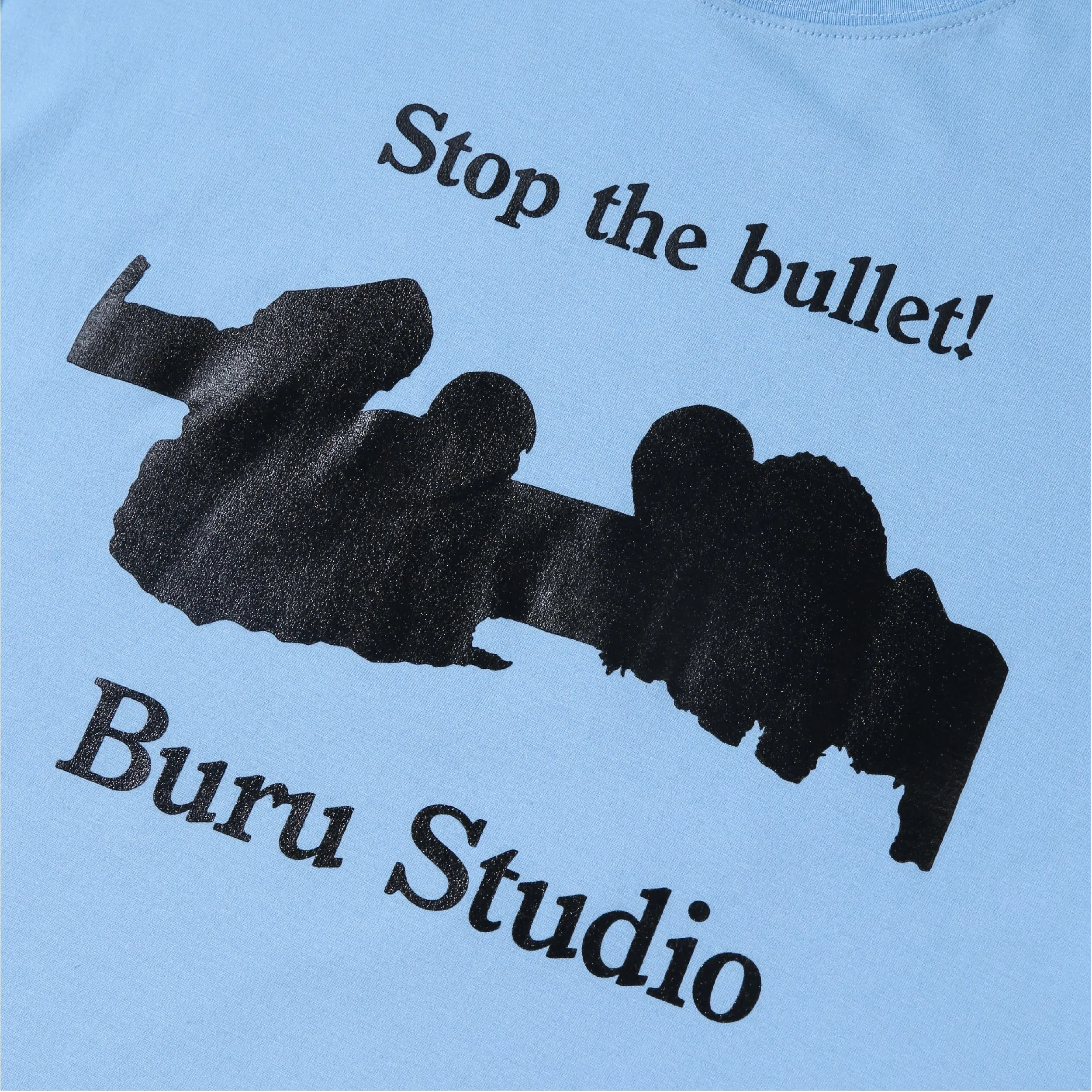 Stop The Bullet T-shirt - Blue