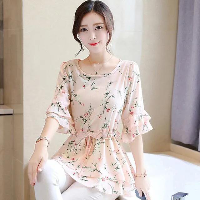 Women's Fashion Chiffon Shirt