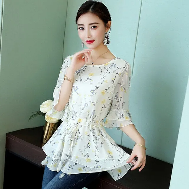 Women's Fashion Chiffon Shirt