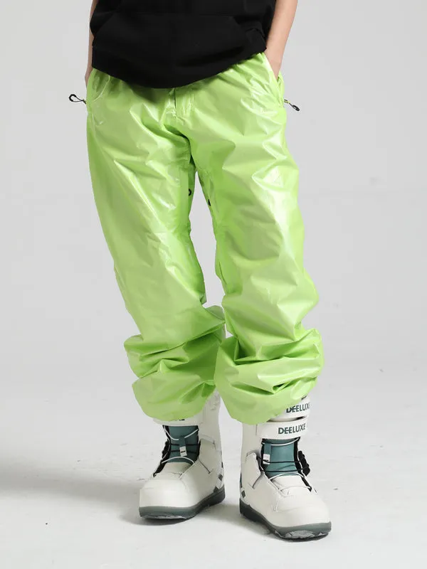 Women's Gsou Snow Neon Holographic Snowboard Pants