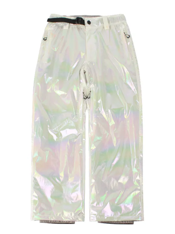 Women's Gsou Snow Neon Holographic Snowboard Pants