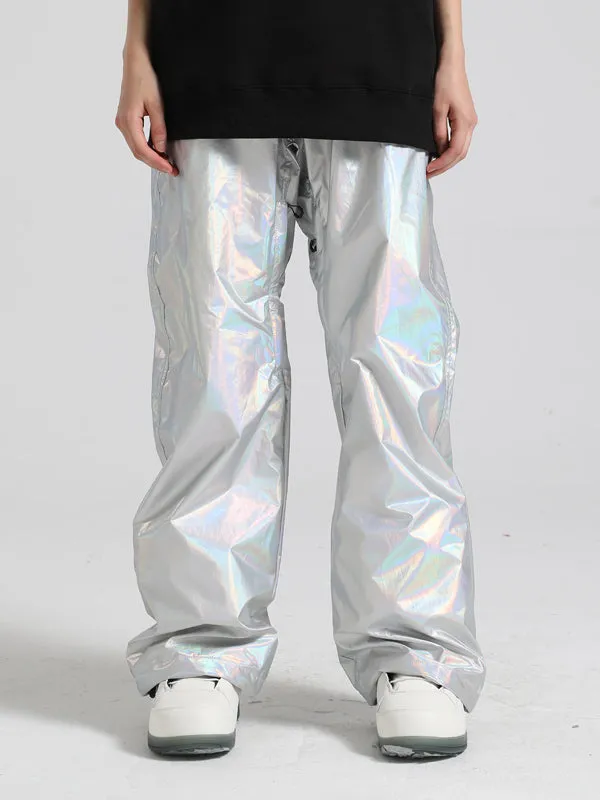 Women's Gsou Snow Neon Holographic Snowboard Pants