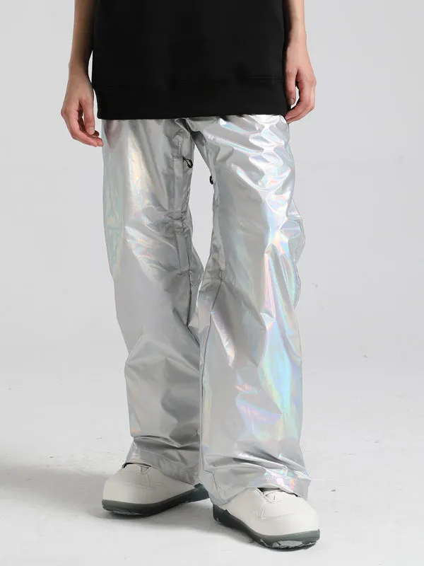 Women's Gsou Snow Neon Holographic Snowboard Pants