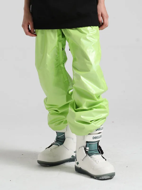 Women's Gsou Snow Neon Holographic Snowboard Pants